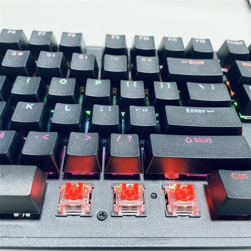 104-keylow Price Mechanical Keyboard Wireless Blue Switch E-sports Game Dedicated Luminous Keyboard Mechanical Gamer Keyboard