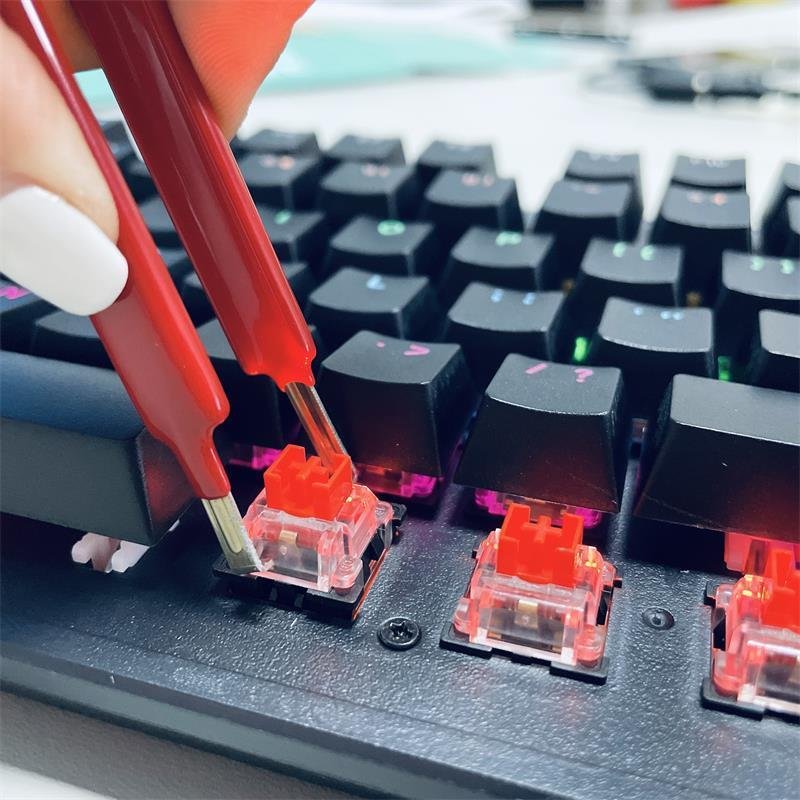 104-keylow Price Mechanical Keyboard Wireless Blue Switch E-sports Game Dedicated Luminous Keyboard Mechanical Gamer Keyboard