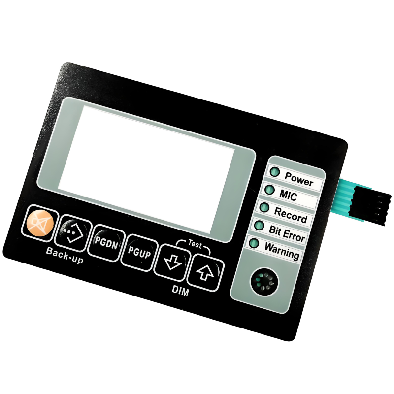 Waterproof 3M467 RS232,3M467 Embedded LED Membrane Keypad Button Panel for Access Control & Telecommunication Equipment