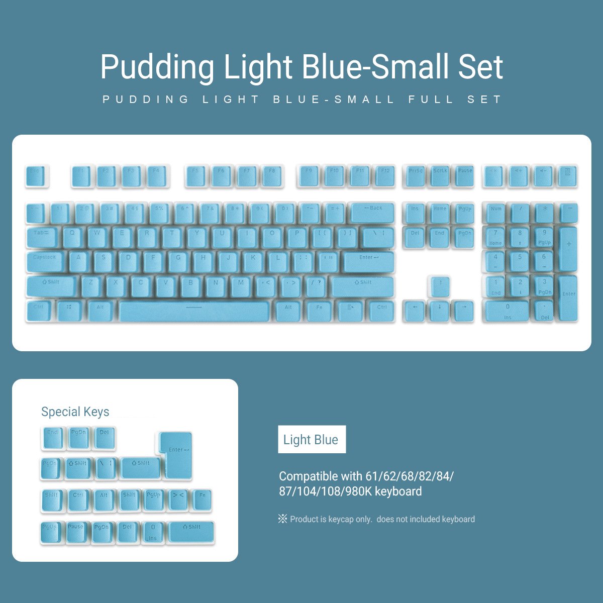 129 Keys PBT Double Shot Keycap For Mx Switch Mechanical Keyboard Keycap OEM Profile ISO Layout RGB Backlit Pudding Keycaps