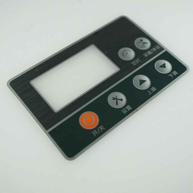 Embossing Button Flat Touch Keyboard PC PET PVC Membrane Panel Switch