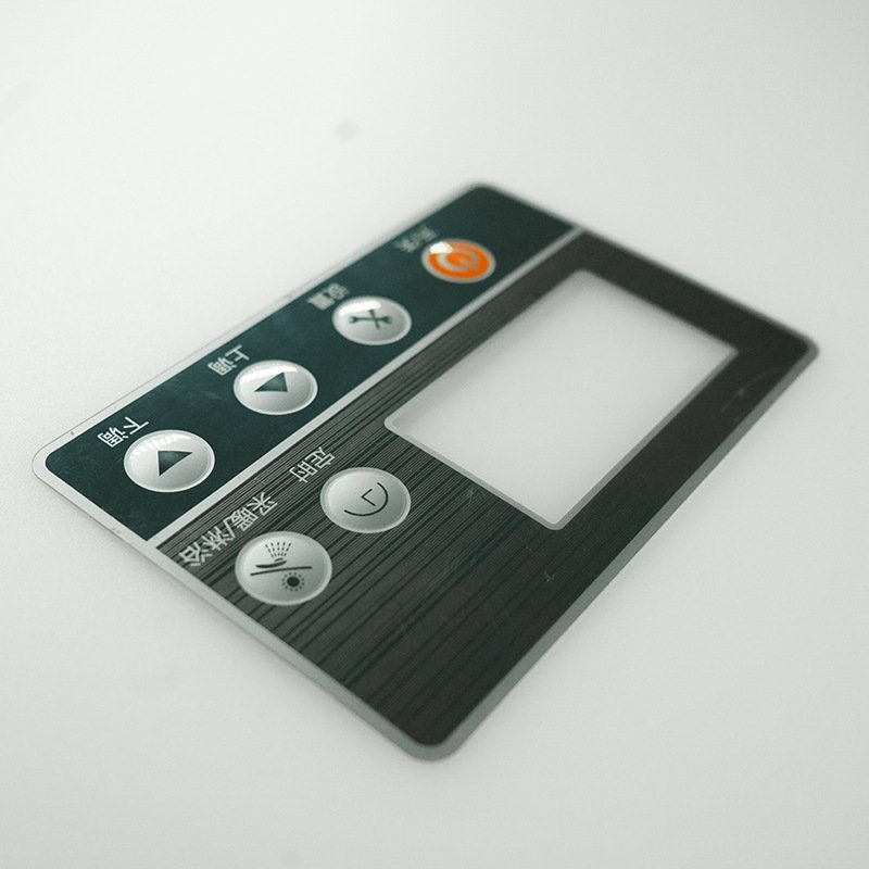 Embossing Button Flat Touch Keyboard PC PET PVC Membrane Panel Switch