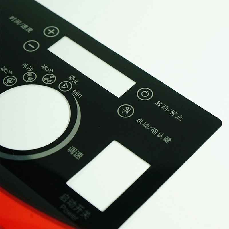 Embossing Button Flat Touch Keyboard PC PET PVC Membrane Panel Switch