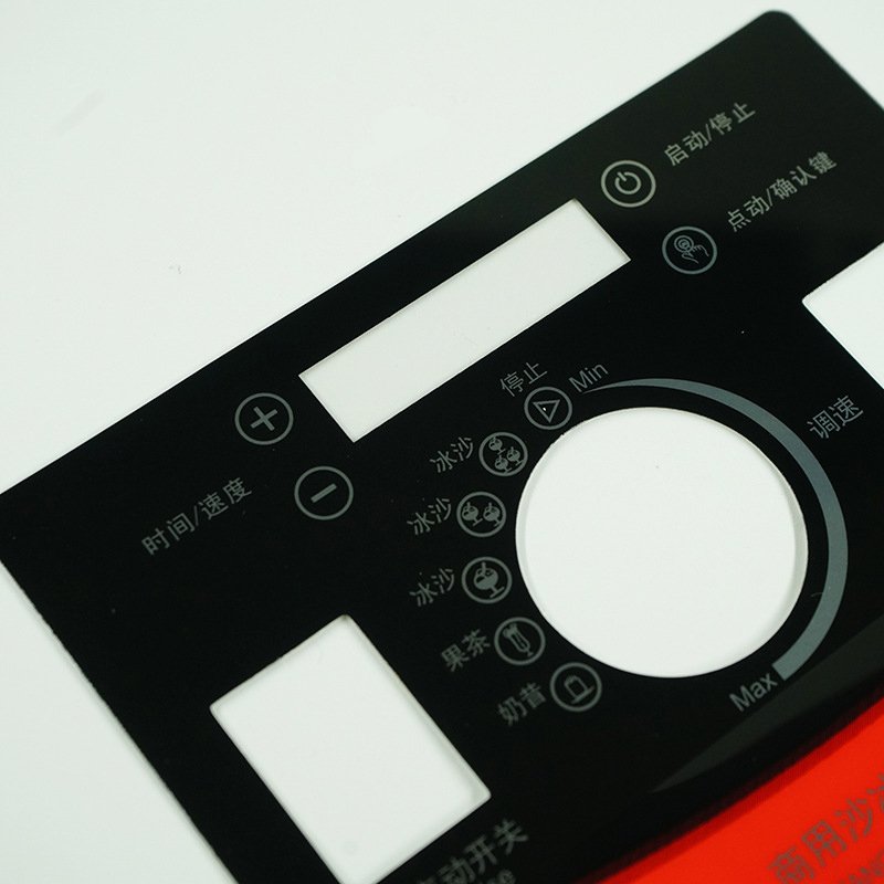 Embossing Button Flat Touch Keyboard PC PET PVC Membrane Panel Switch