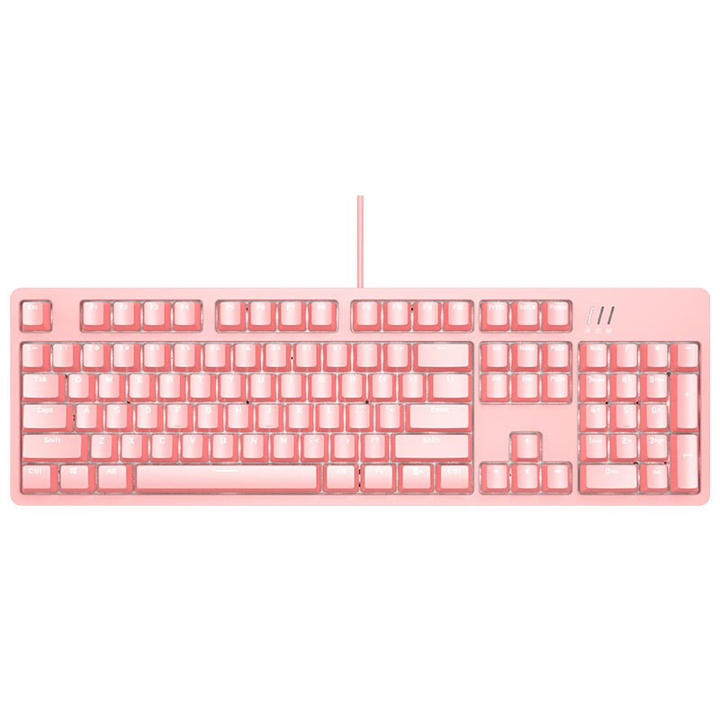Ajazz DKM180 Wired Hot-swap Mechanical Gaming Keyboard 100% layout 104 Keys for Windows PC Gamers