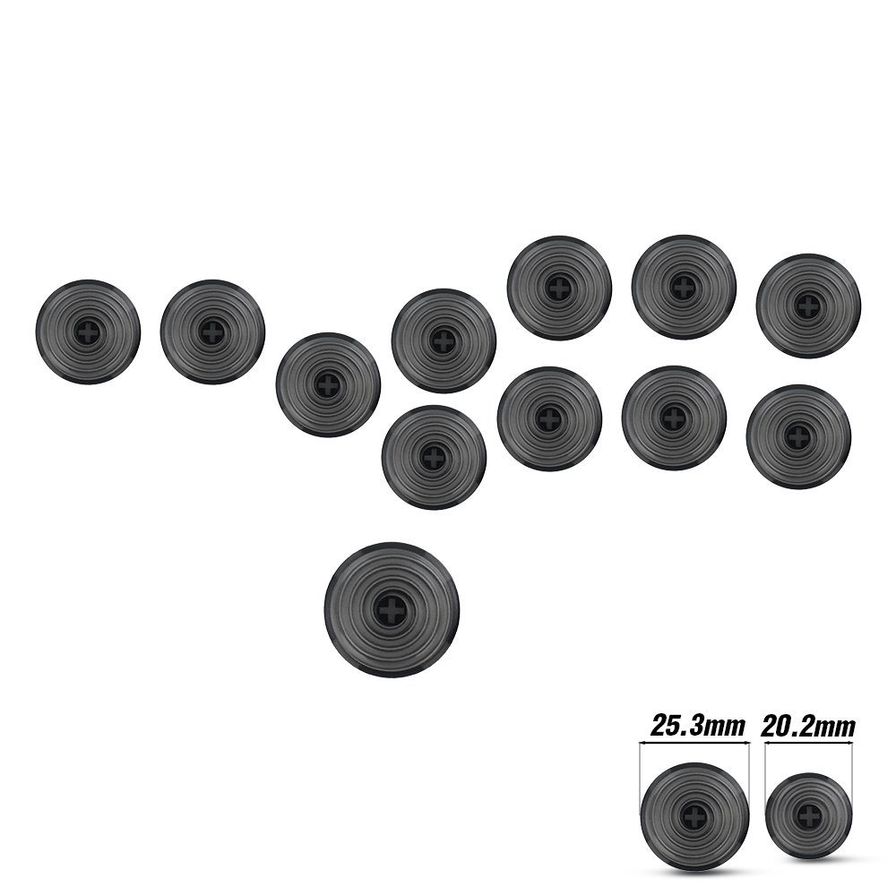 Mini HitBox Arcade Fighting Joystick Switch Button cover For Diameter 20.2mm 25.3mm size hitbox with Kailh Cherry TTC switches