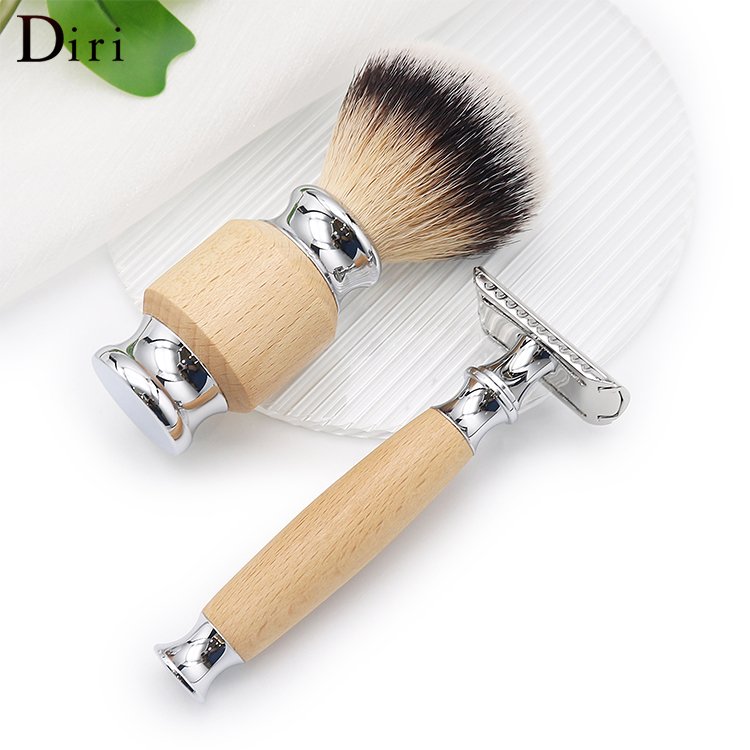 Hot Selling Shaving Kit for Barbers & Personal Care Prestige Razor Packaging 17 Shaving Razor Stand Brush for men Women