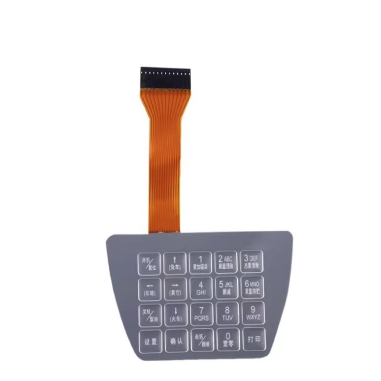 Waterproof Embossed FPC Membrane Switch LED Membrane Keypad for Control Panel and Home Appliance Keyboard