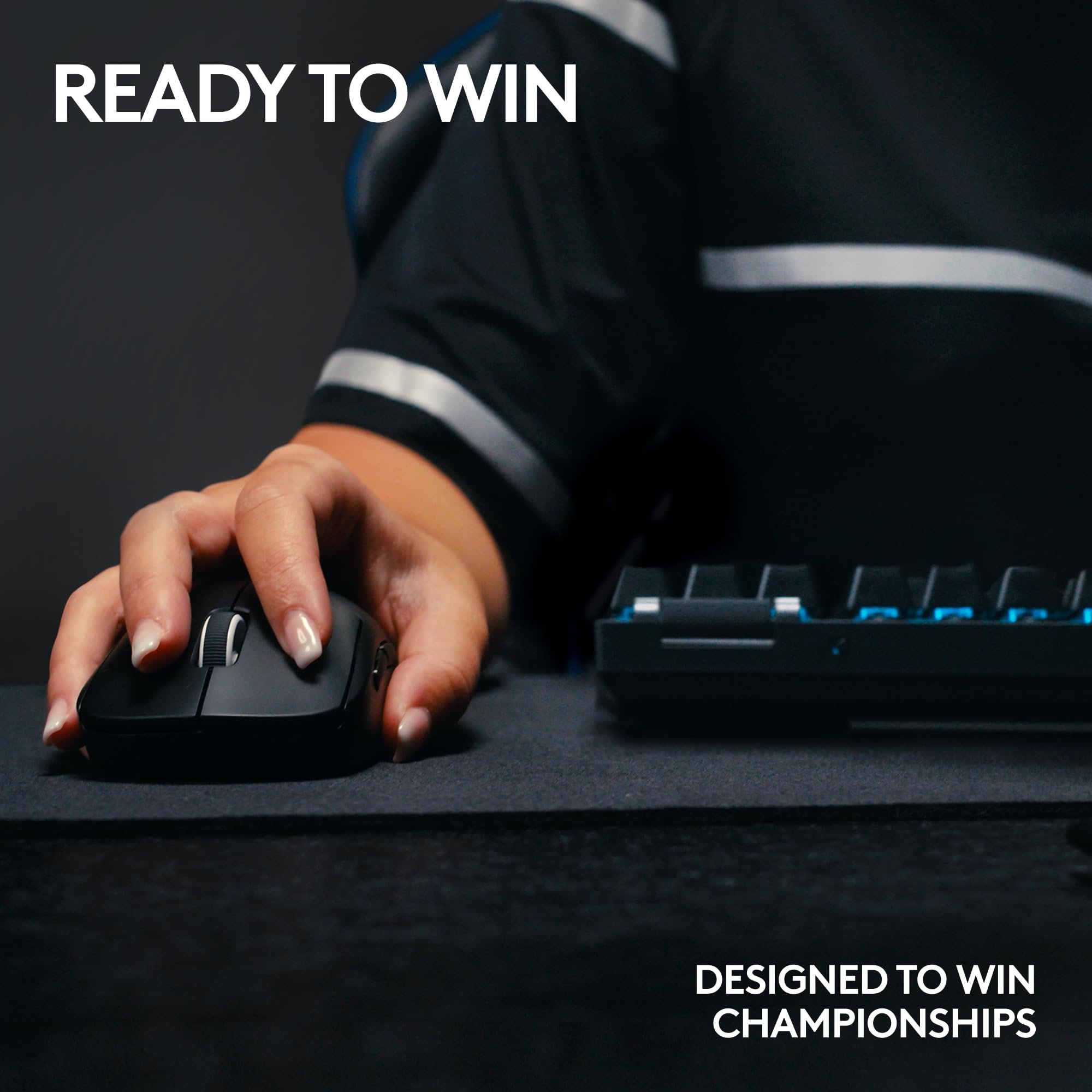 Logitech G PRO X TKL LIGHTSPEED Wireless Gaming Keyboard Red Switch 87Keys LIGHTSYNC RGB PBT Keycaps Keyboard Black