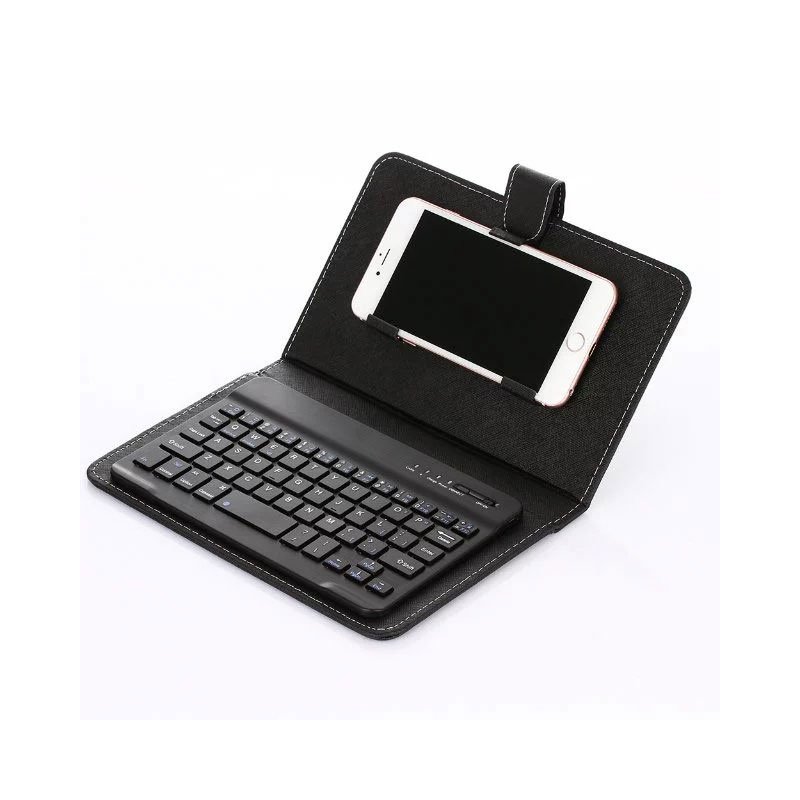 7 Inch 8 Inch 10 inch keyboard leather cover case solid drop resistance V8 USB keyboard Table Flip Leather Case