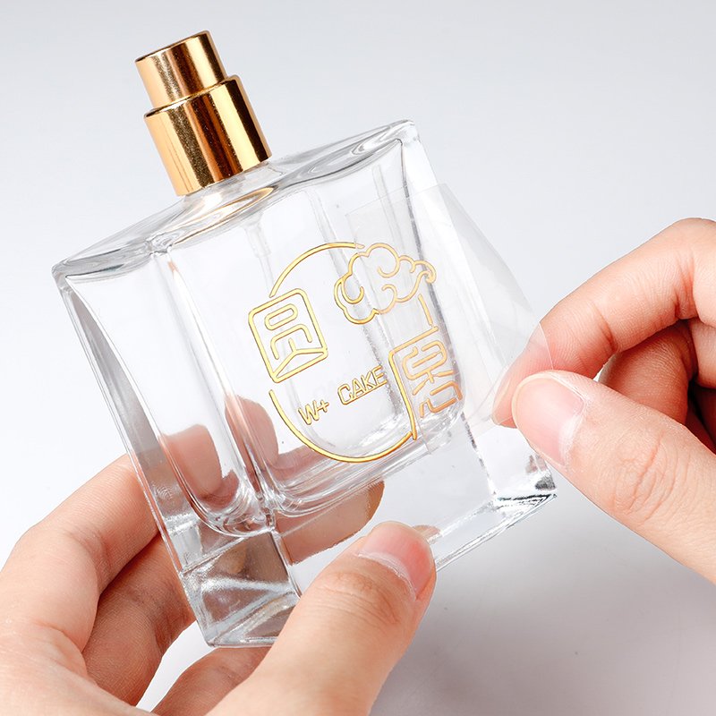 Custom Transfer Printing Logo Decal Image Newest Printed 3D UV Transferable Labels For Cosmetic Sticker