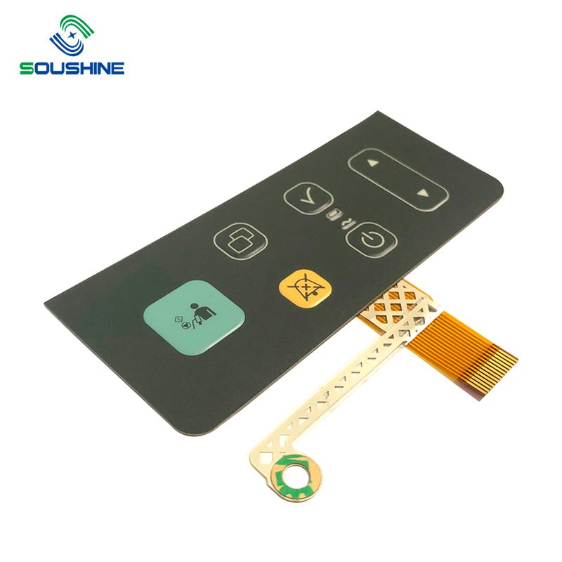 Control Keypad Circuit Print Overlay Keypad Keyboard Membrane Switch