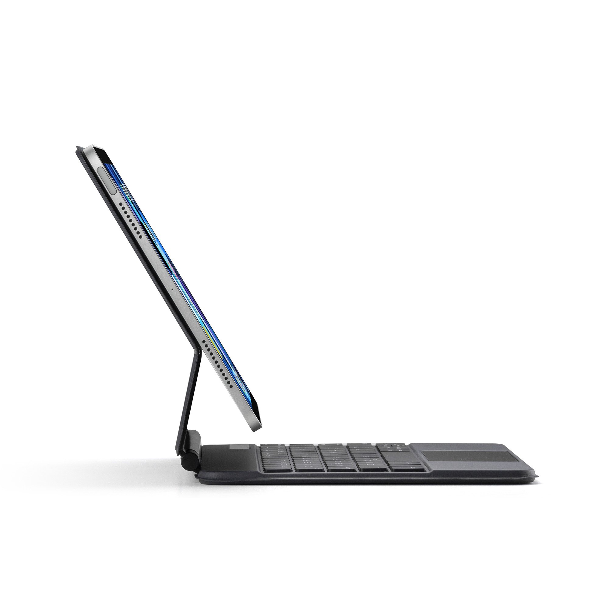 Magnetic Keyboard Case For iPad Pro 12.9 5th (2021) & 4th (2020) & 3rd (2018) Gen- Slim Keyboard Cover with Touchpad