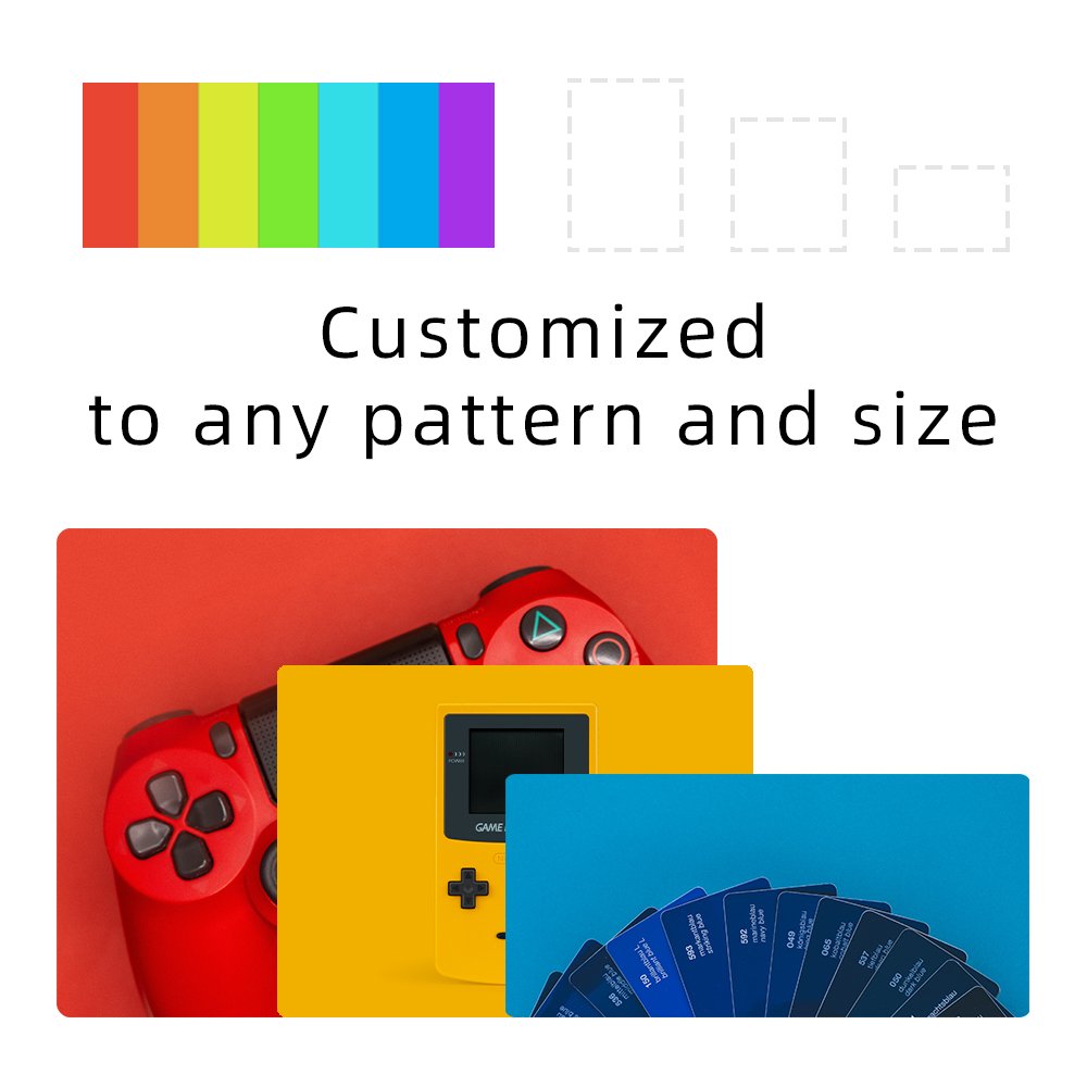 Rubber Computer Keyboard Mousepads Big Desk Mat Anime Sublimation Custom XXL Gaming Mouse Pad Blanks