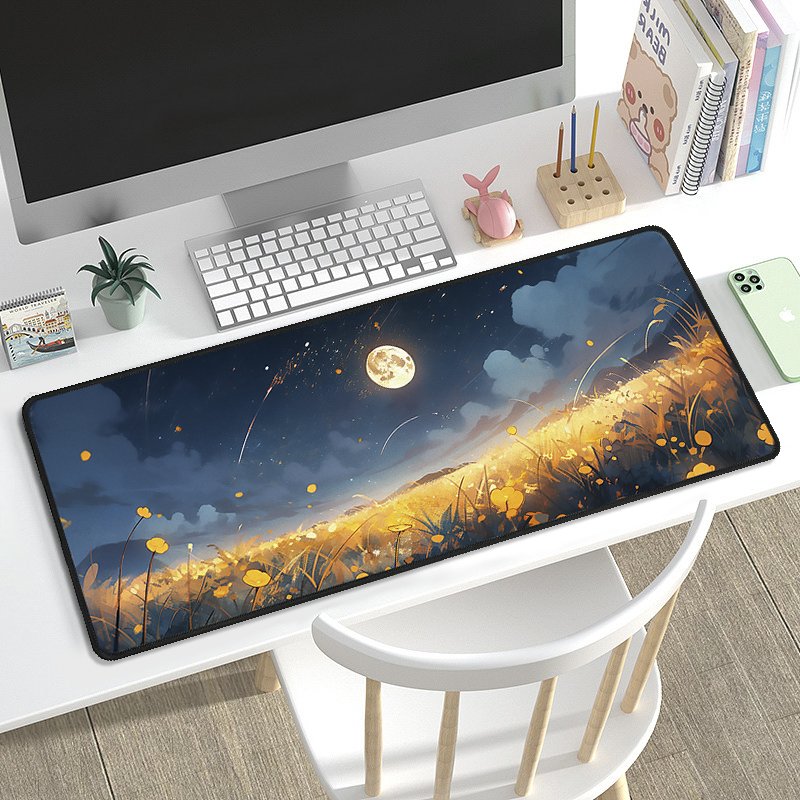 Rubber Computer Keyboard Mousepads Big Desk Mat Anime Sublimation Custom XXL Gaming Mouse Pad Blanks