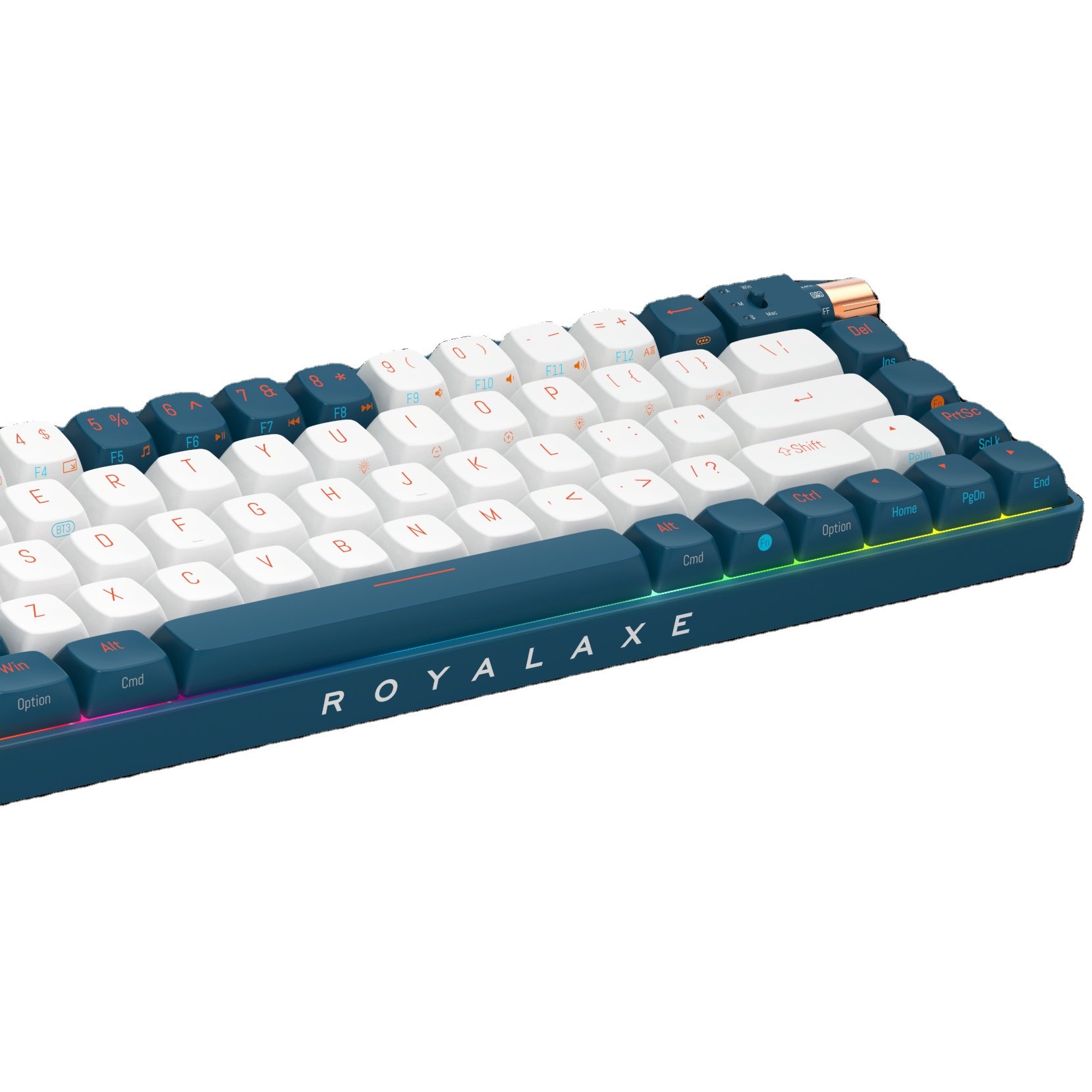 Royalaxe R68 Mechanical keyboard and 67 Keys Type Gaming Keyboards for Computer TTC Switch