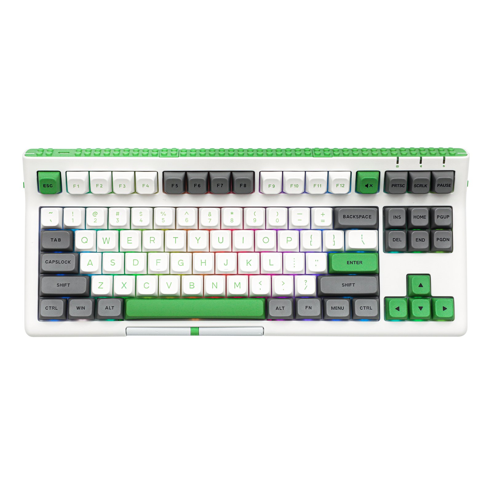 EPOMAKER Brick 87 TKL Hot Swappable Mechanical Keyboard with Stackable Block Bar hotswappable mechanical keyboard
