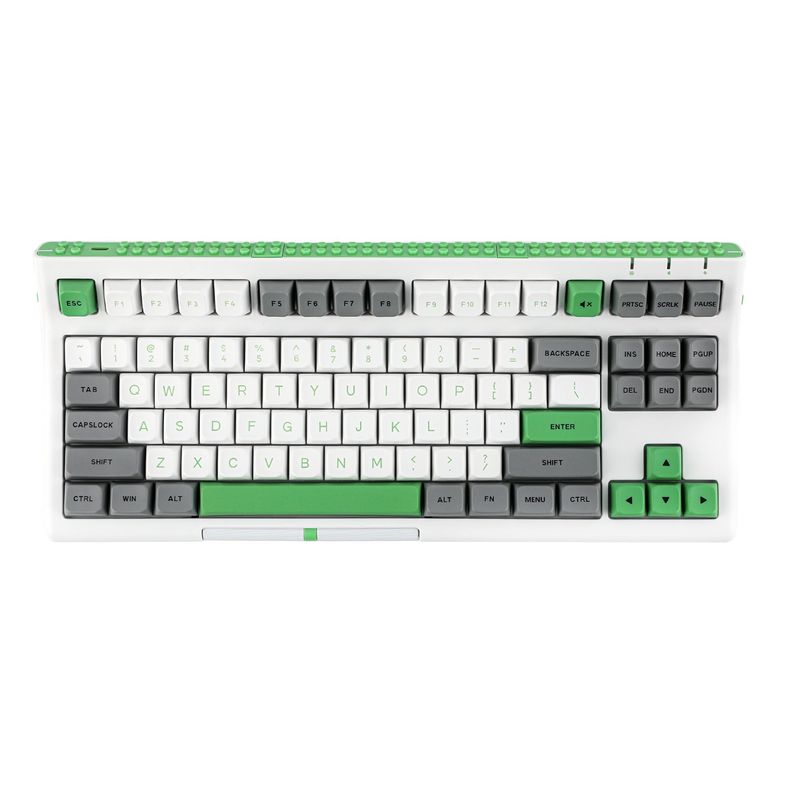 EPOMAKER Brick 87 TKL Hot Swappable Mechanical Keyboard with Stackable Block Bar hotswappable mechanical keyboard