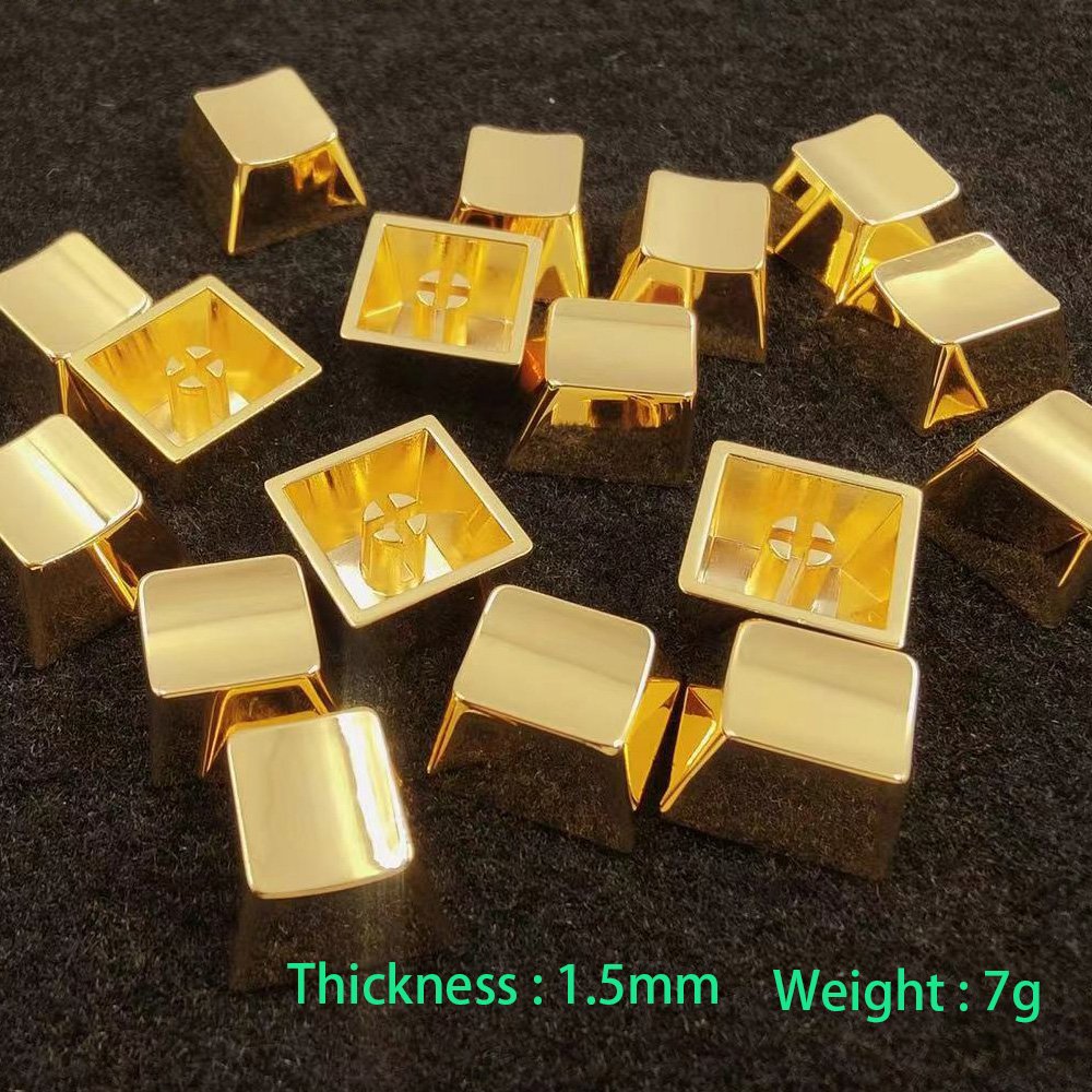 Custom High Precision cnc machined prototype oem machining manufacturing custom keyboard cover metal keycap