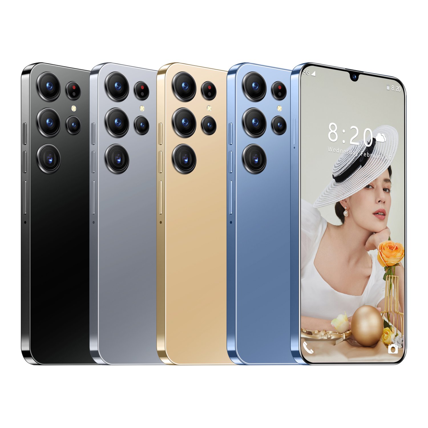 New Galaxy S23 Ultra original 5G smartphone 16GB+1TB Snapdragon 8 10 core with stylus 7.2in large screen Android 12 phone