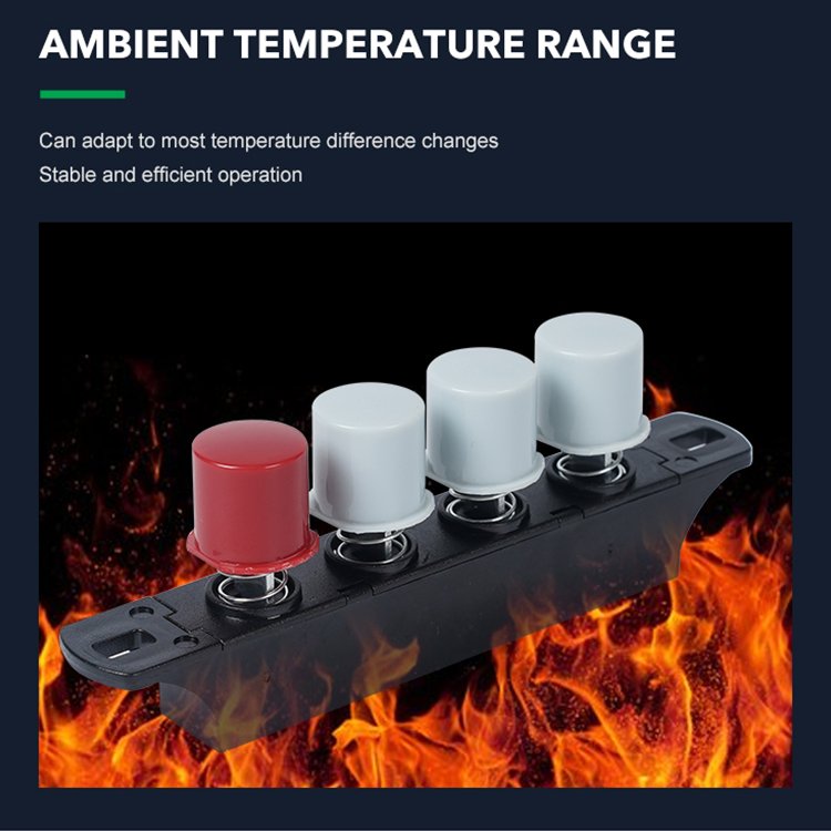 Skillful Manufacture Electronic Appliances Table Fan Parts Touch Keyboard 4 Pin Button Switch