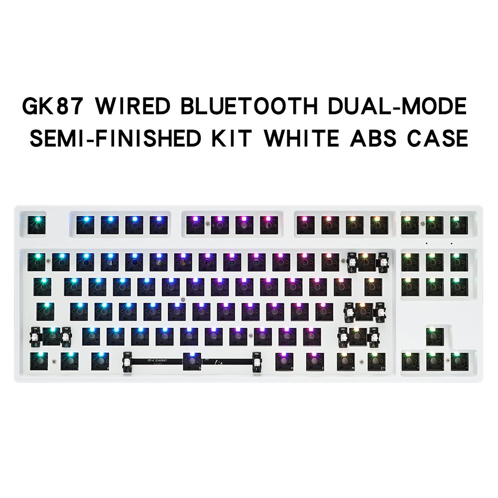 Skyloong Hot Swap ABS Cover 87 keys RGB custom mechanical keyboard kit for manufacturer