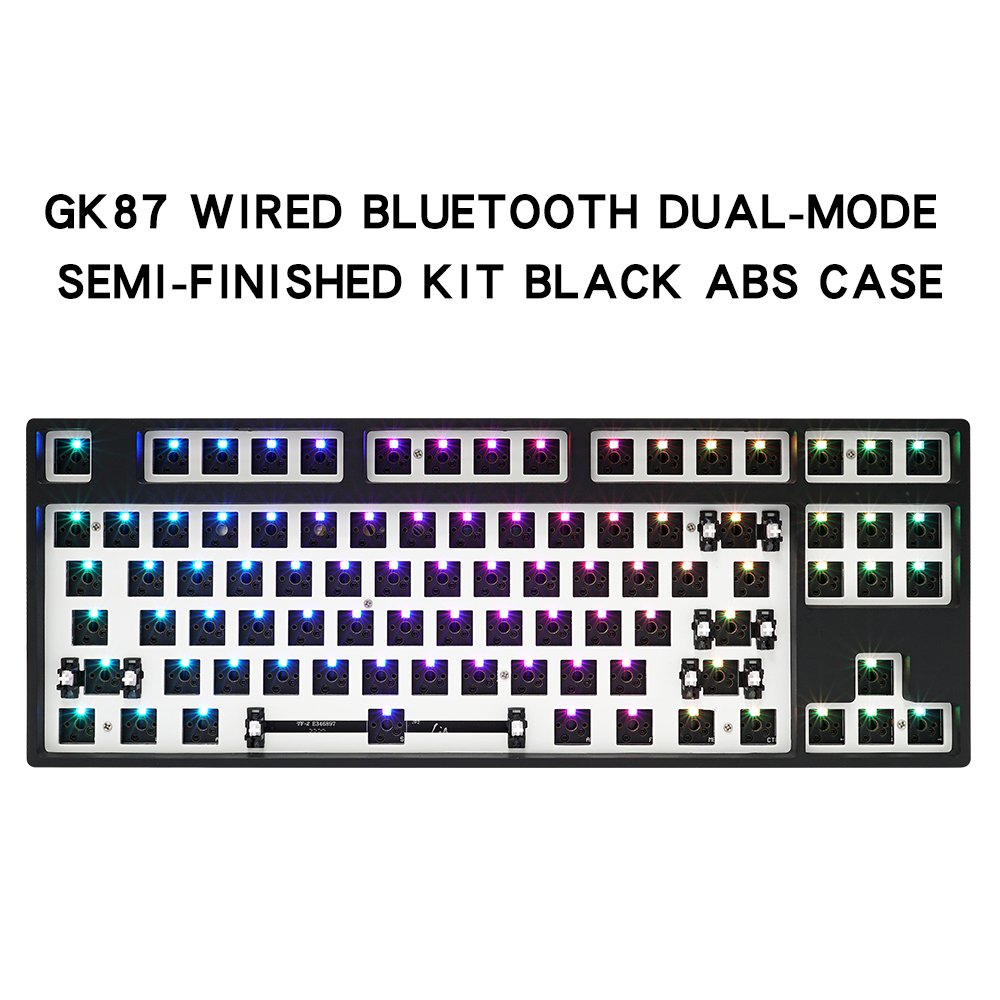 Skyloong Hot Swap ABS Cover 87 keys RGB custom mechanical keyboard kit for manufacturer