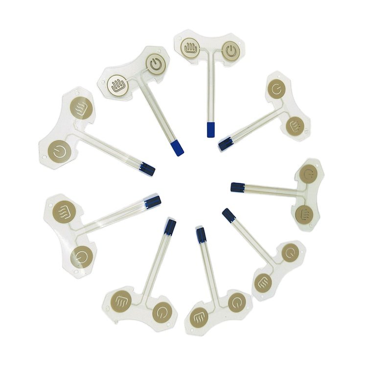 Customizable Factory-Made Flexible Membrane Keyboard Sensor Keypads & Keyboards with Printed Circuit Switch Circuit