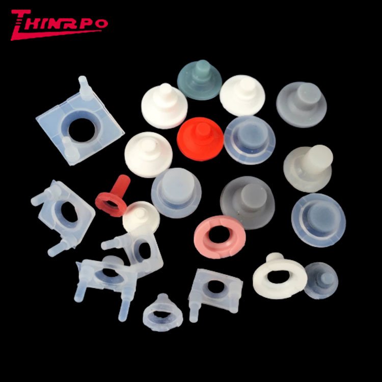 Custom made single silicone rubber power buttons for flashlight Switch OEM ON/OFF buttons keypads rubber buttons