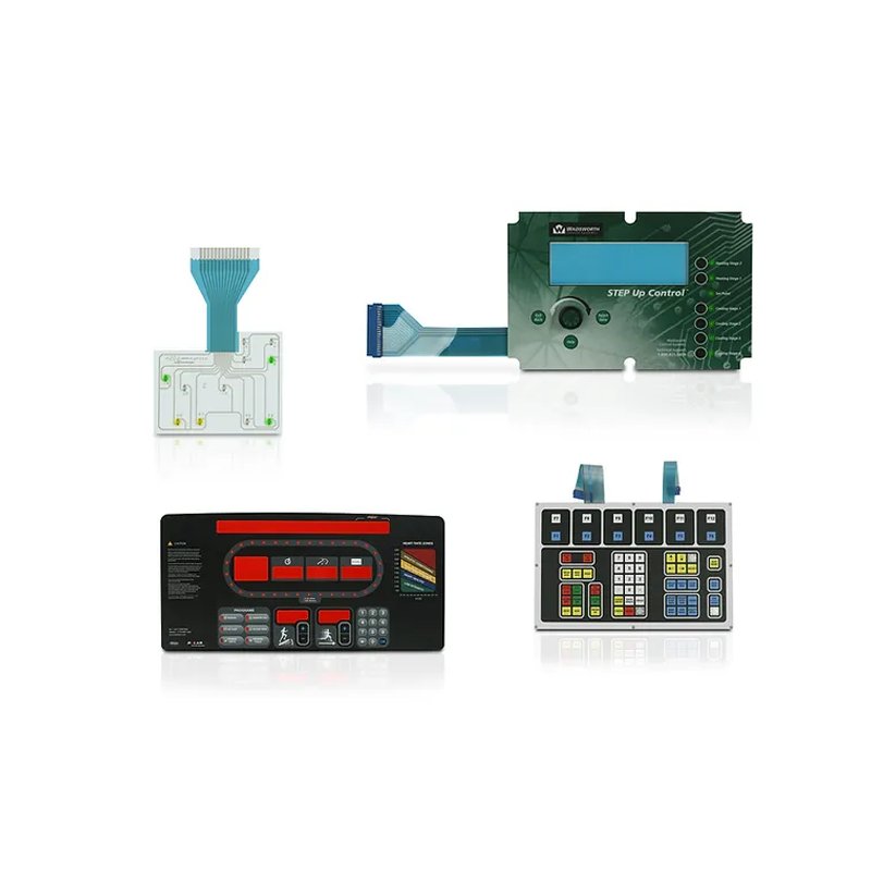 Customize Switch Membrane Panel Good Price Matrix Keyboard 3x3 Matrix Membrane Switch Remote Controller Silicone Keypad Rosh
