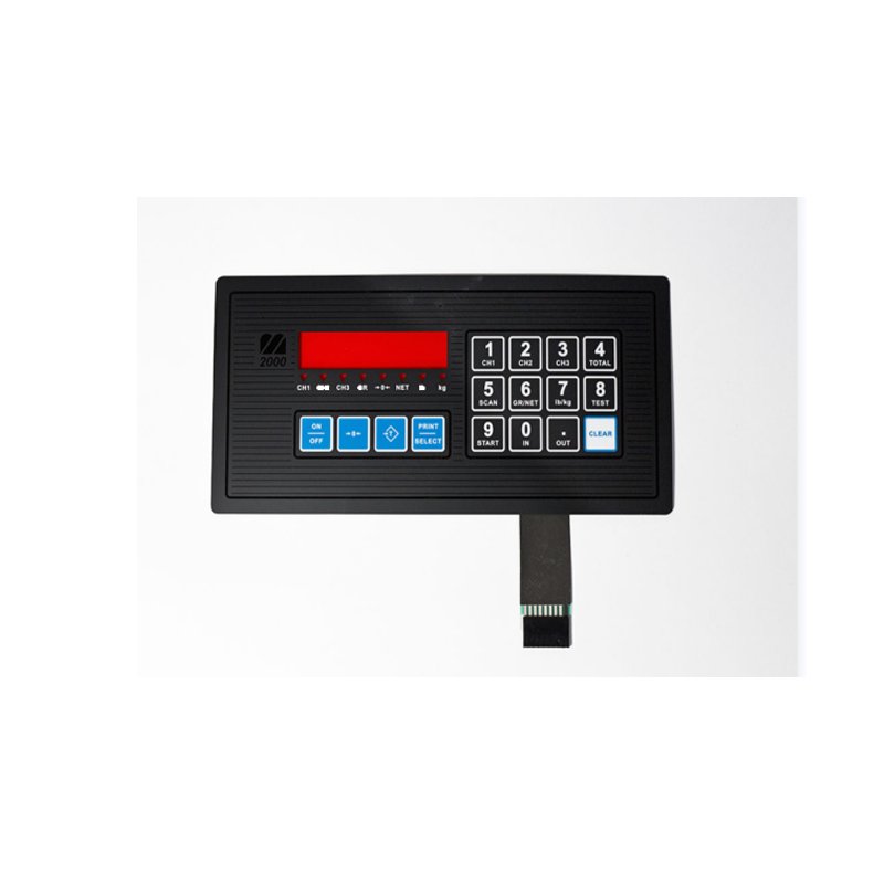 Customize Switch Membrane Panel Good Price Matrix Keyboard 3x3 Matrix Membrane Switch Remote Controller Silicone Keypad Rosh