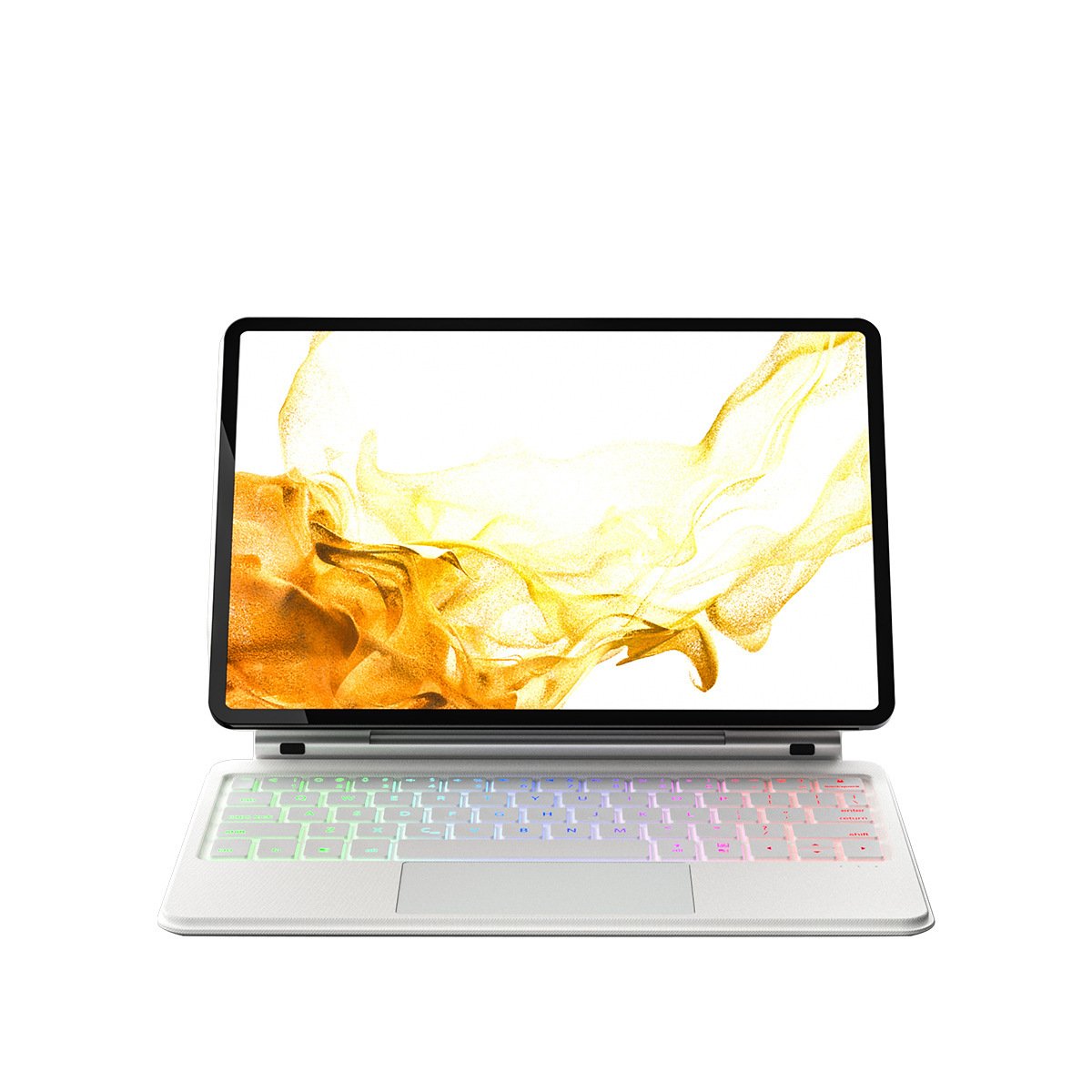 Portable Magnetic Tablet Case Magic Backlit Keyboard Tablet Cover Case for Samsung Galaxy Tab S8/S9FE 11inch A9Plus S7 FE 12.4"