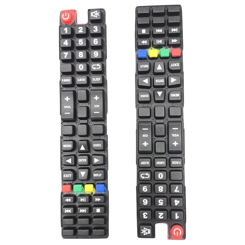 OEM ODM Custom Silicone Button Keyboard Keypad Switches Wide Range Compatibility Electronic Devices Rubber PVC Mould Processing