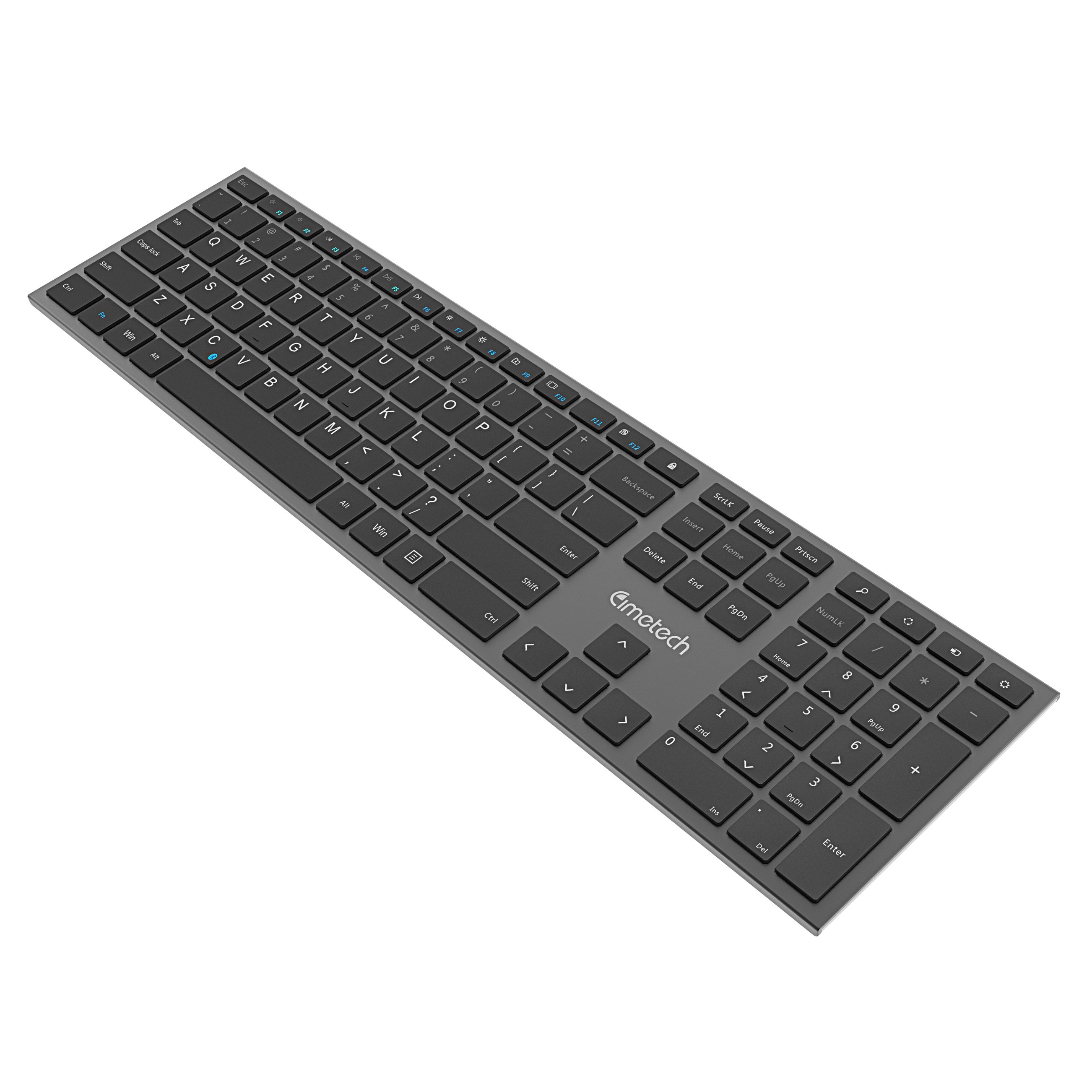 OEM factory basic Super thin anti-ship design mute wireless keyboard and mouse combo for home and office desktops