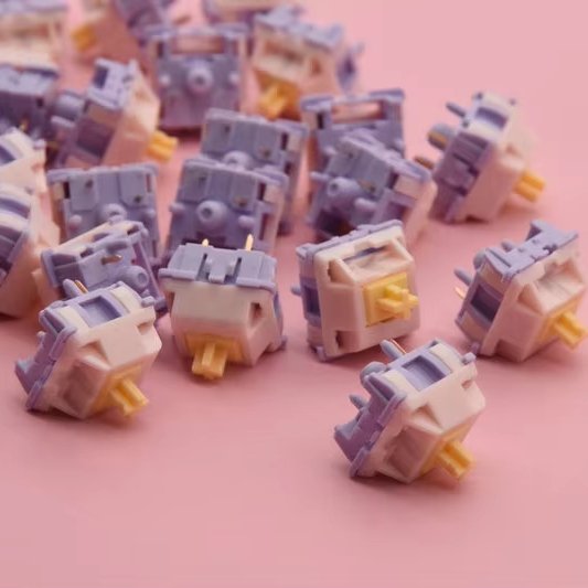 MMD Princess Tactile V2 Switch Factory Lubed Edition Mechanical Keyboard Switch