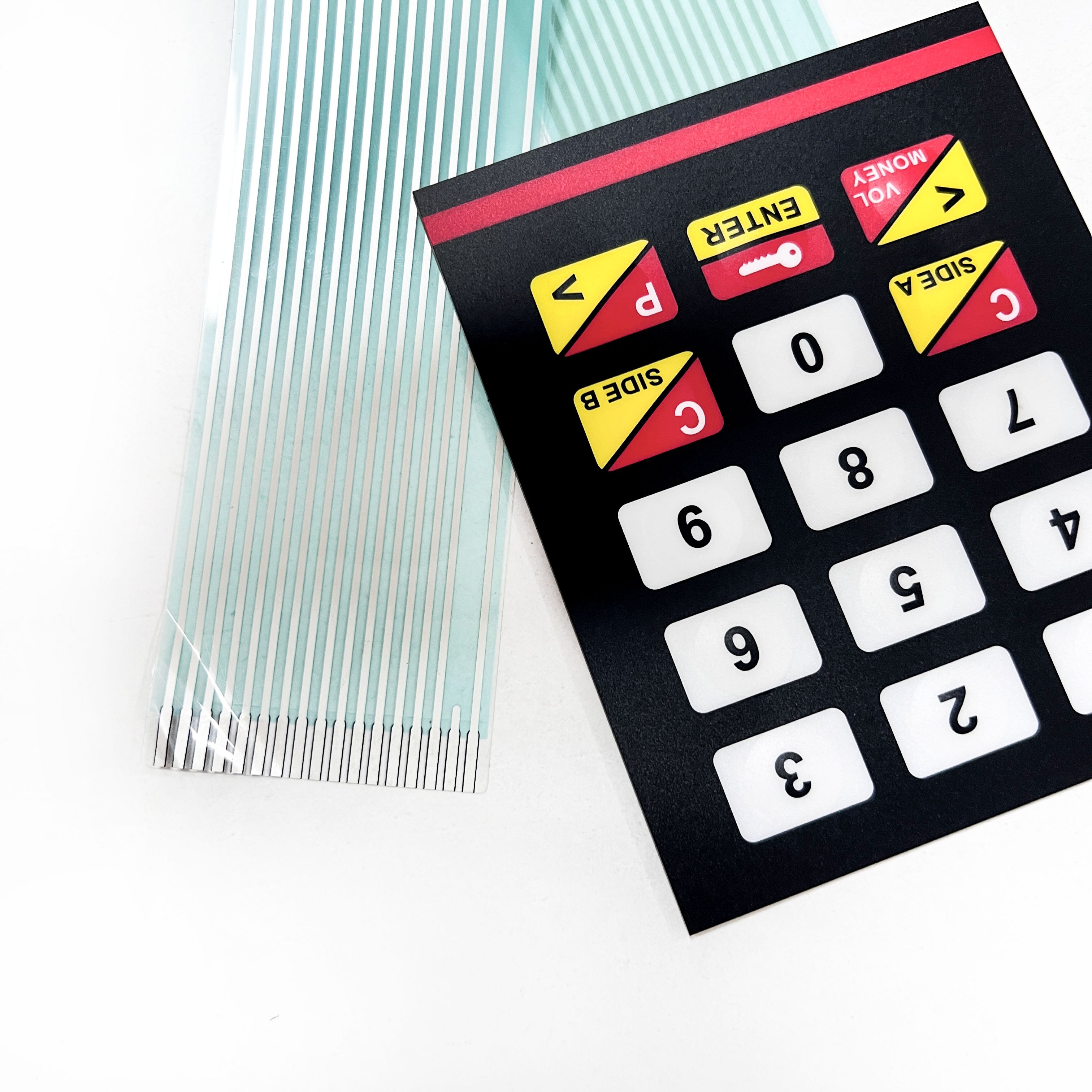 Fuel Dispenser Oil-Resistance Membrane Switch Keyboard for Fuel Dispenser