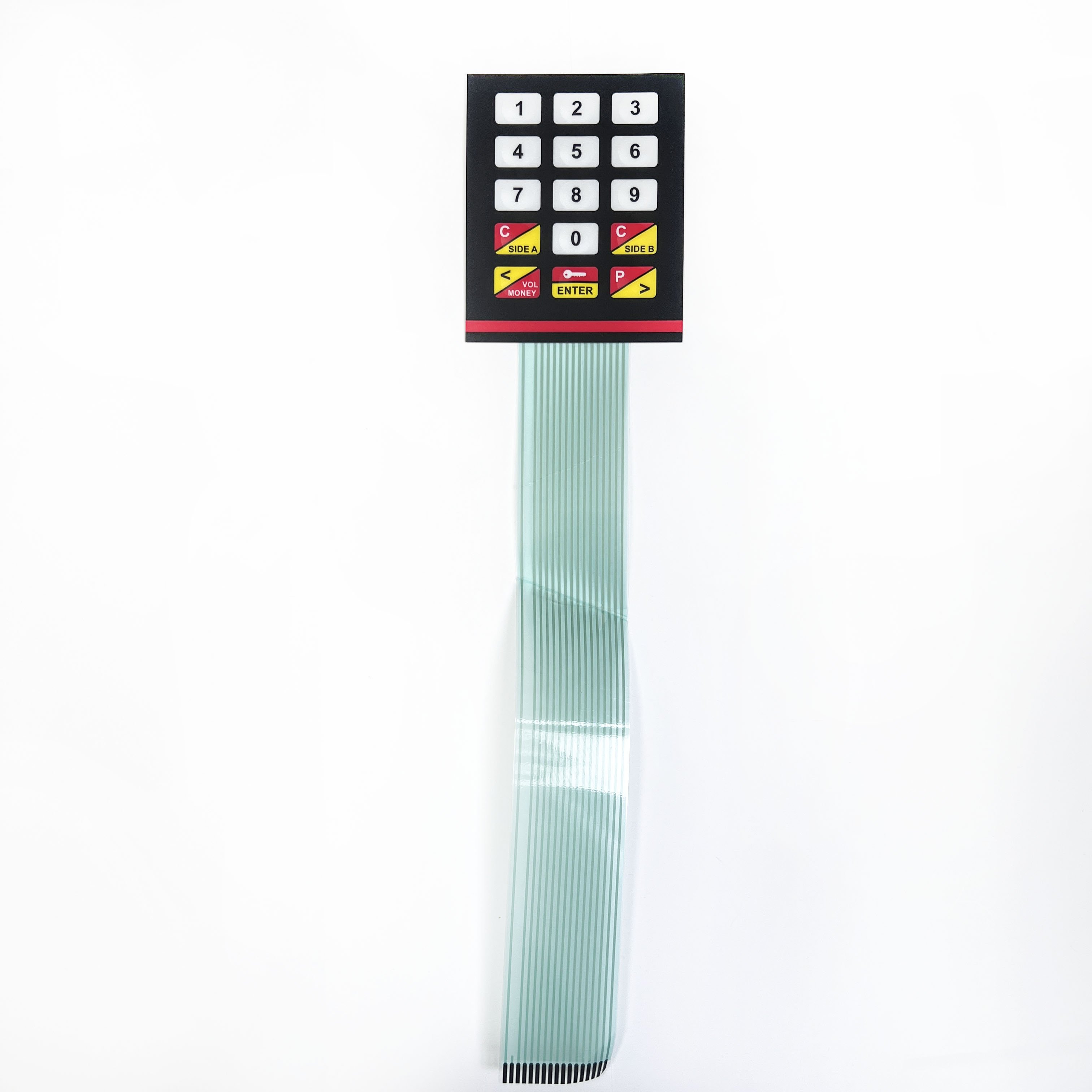 Fuel Dispenser Oil-Resistance Membrane Switch Keyboard for Fuel Dispenser