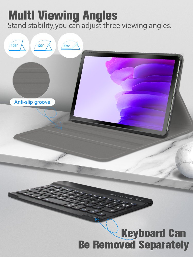 OEM School Education Wireless Keyboard Case for Samsung Galaxy 2021 Tab A7 Lite 8.7 inch Laboratory Wireless Keyboard