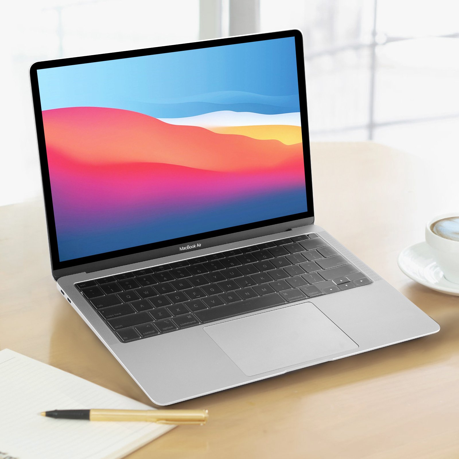 Custom New Ultra Thin Hard Transparent Waterproof Dustproof Keyboard Cover For Macbook Air 13.3 A2179/A2337