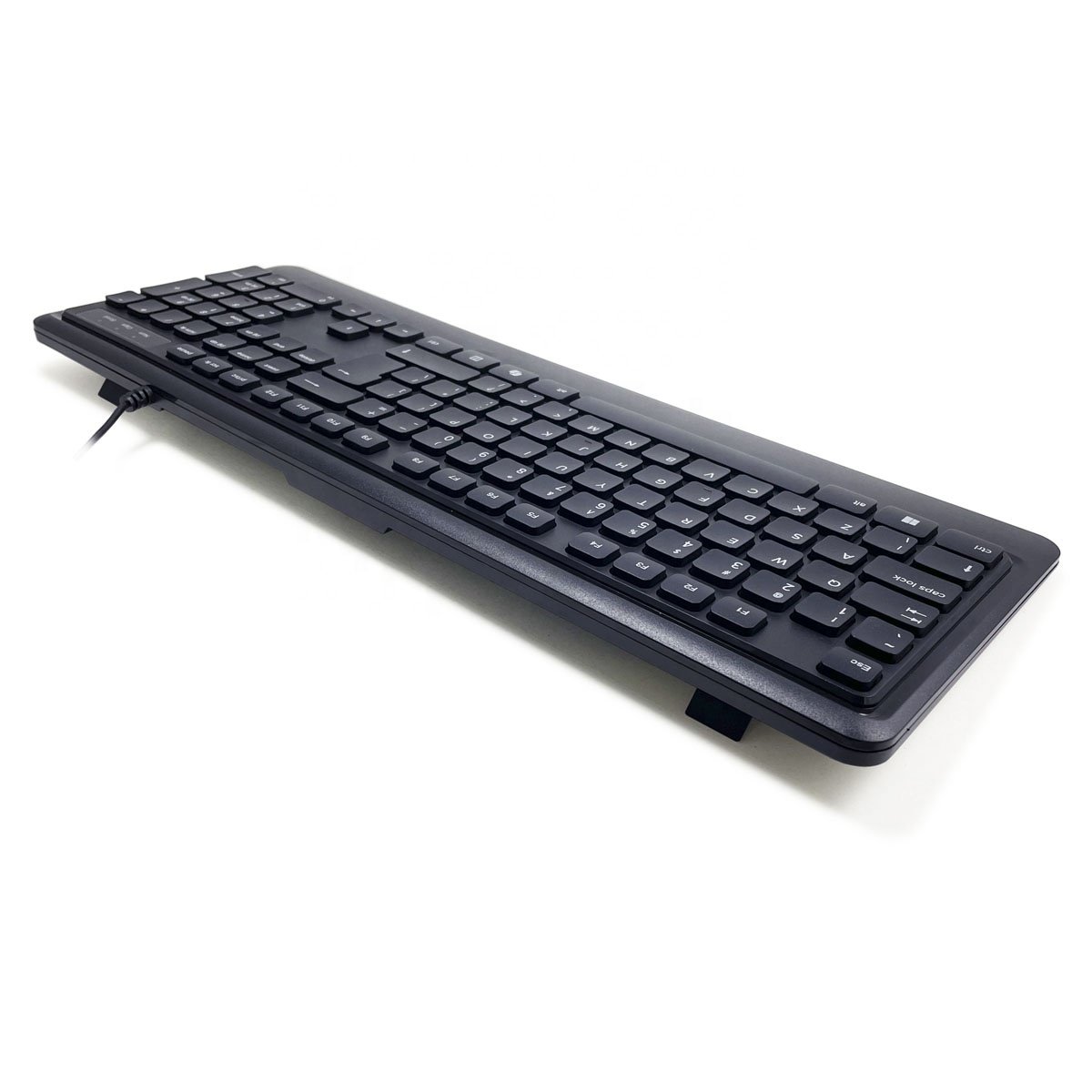New Design Low Profile Ergonomic Chocolate keycap USB Keyboard with AI key for Windows PC