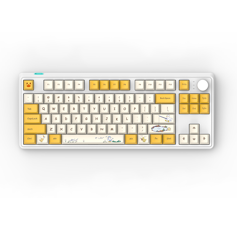 OUSAID DK86 Gaming Mechanical Keyboard RGB Backlit Hot Swap 2.4G/Wireless/Wired Keyboard