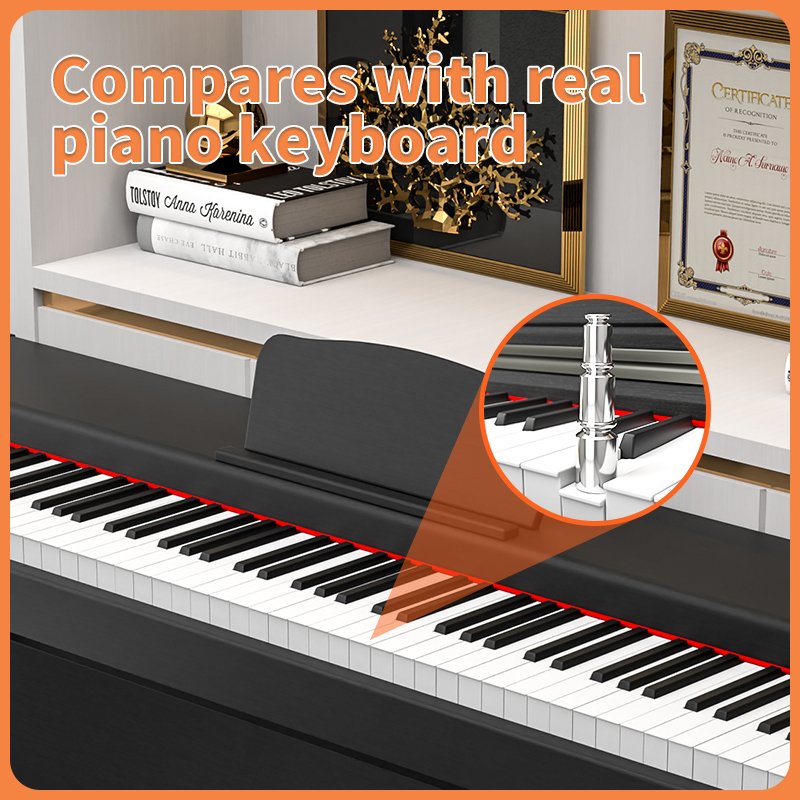 LeGemCharr digital piano 88 keys weighted keys midi controller keyboard electric piano upright price piano keyboard