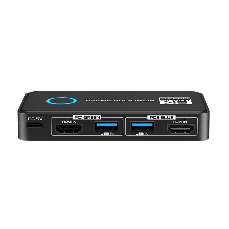 FJGEAR FJ-8K302S New Arrivals HD 2 Port 8K 7680*4320/60Hz SBS3.0 Hdmi Kvm Switch With Power Supply Port Factory Price