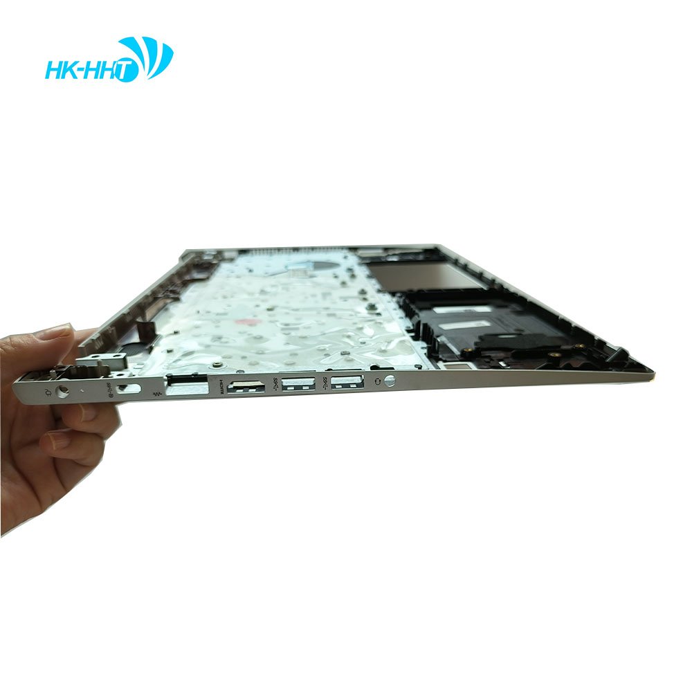 HK-HHT Laptop Palmrest with Spanish Keyboard FOR HP ProBook 450 G6 455 G6 450 G7 455 G7 silver