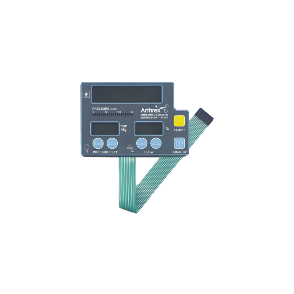 Custom Membrane Switches Inverter Film Switch Control Panels Embossed Button Keyboard Keypad Silicone Metal Material Flexible