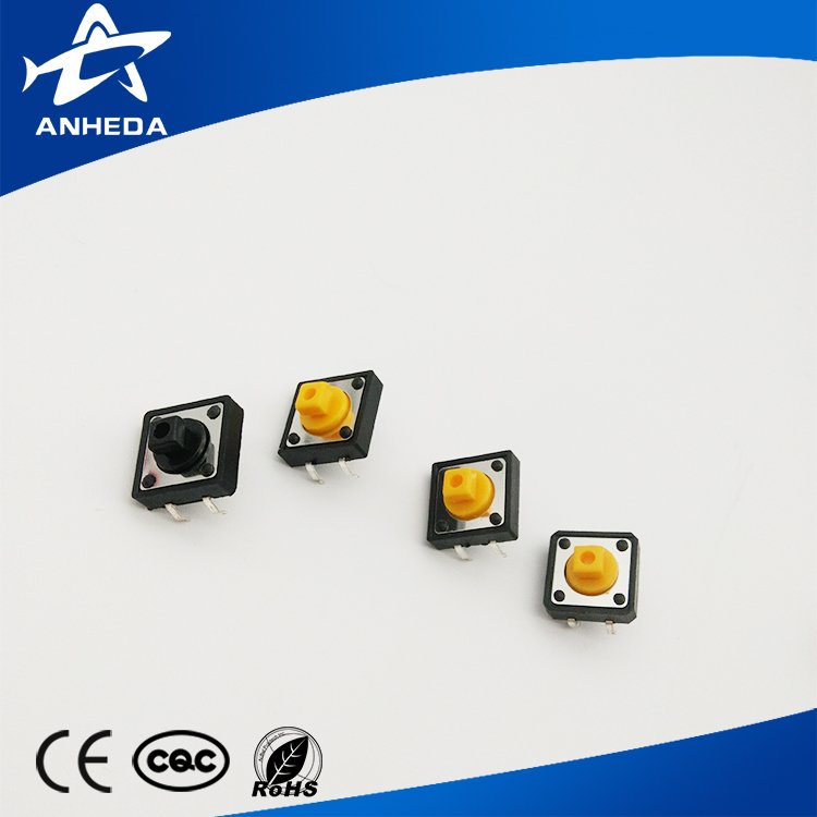 SMD 12*12*7.3mm momentary push button tact tactile switch membrane keyboard