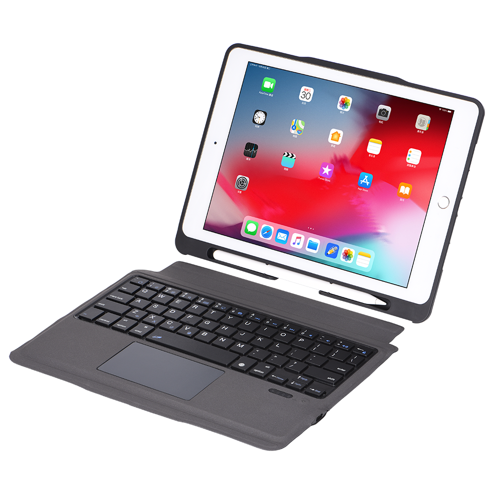 Wireless Keyboard With Touch Pad Case Dux Duxis for Ipad 10.2