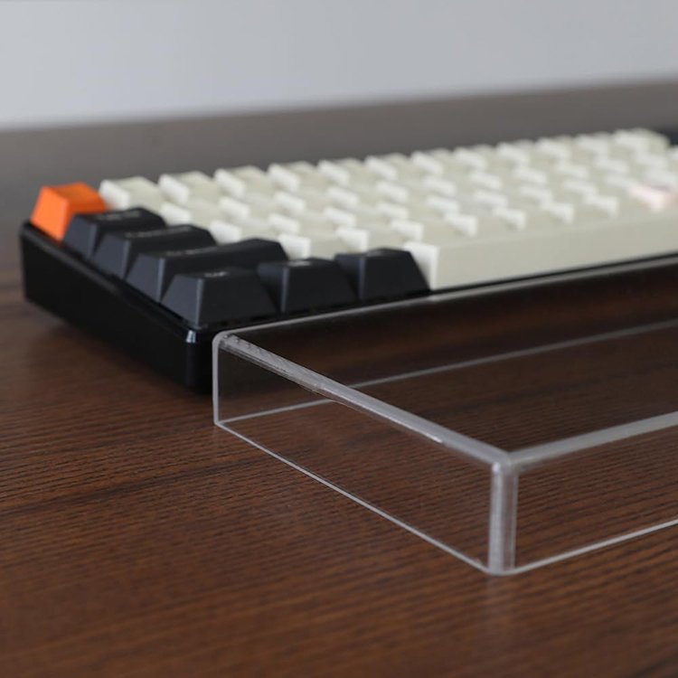 Clear Acrylic Keyboard Dust Cover Transparent Protective Cover for Mechanical Computer Gaming Keyboards