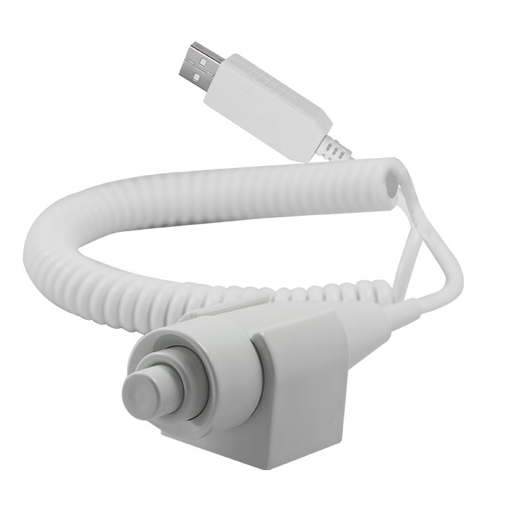 USB port device 2-step handheld button switch programmable key Customize key function 2 Push button Keypad hand switch