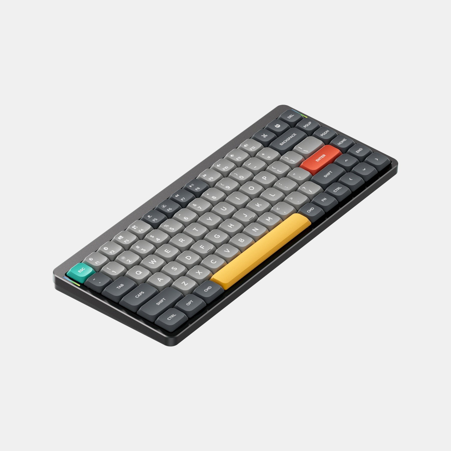 NuPhy Air75 Keyboard 75% Compatible with Windows and Mac System Gateron Switch Low Profile Wireless Mechanical Keyboard